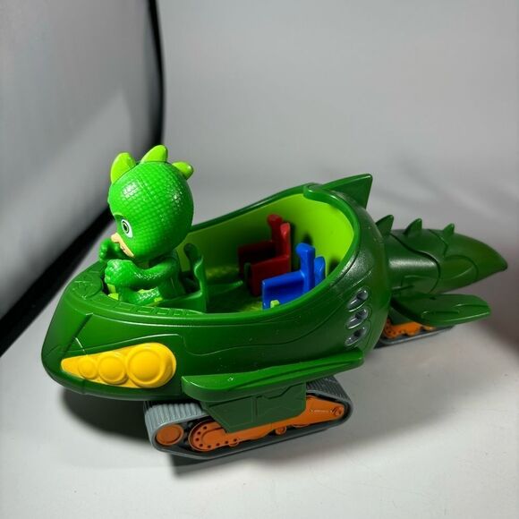 PJ Masks Vehicle & Figure Lot Owlette‎ Gekko - Picture 3 of 7